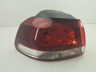 фонарь задний левый Volkswagen Golf 6 поколение 2009, 1.4 л., бензин, АКПП, чёрный, хетчбэк 3 дв.