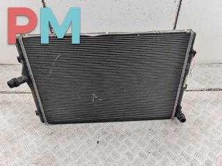 радиатор охлаждения SEAT Leon 2 поколение [рестайлинг] 2010, 1.6 л., дизель, МКПП, серый, хетчбэк 5 дв., 1K0121251DD