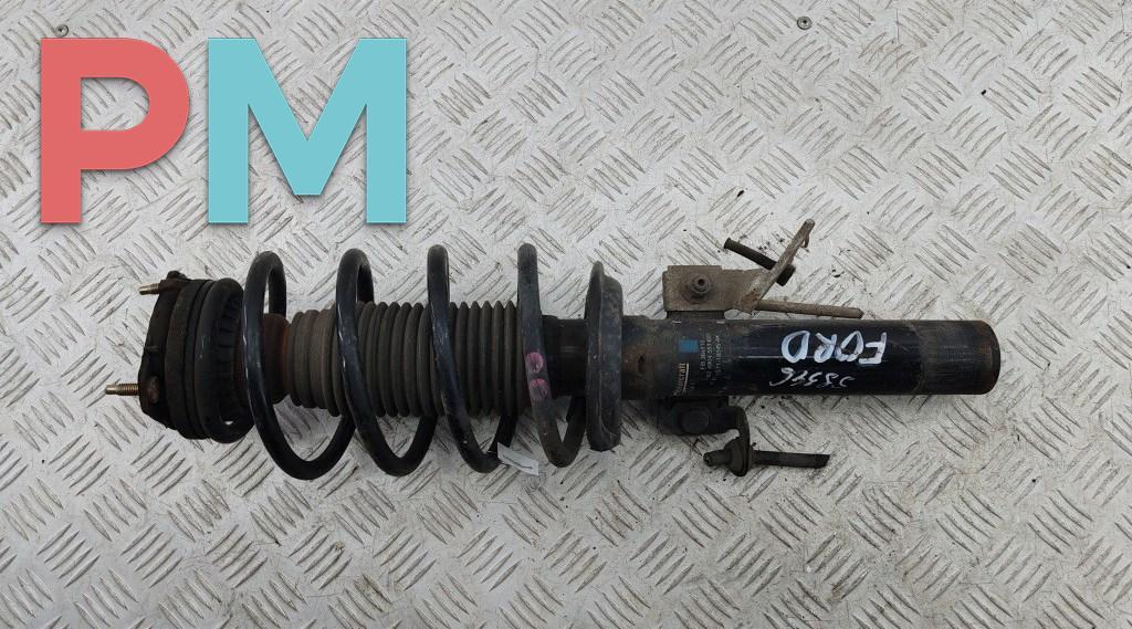 стойка передняя Ford Mondeo 3 поколение 2001, 1.8 л., бензин, МКПП, серый, хетчбэк 5 дв., 1S7118045AK - фото №1