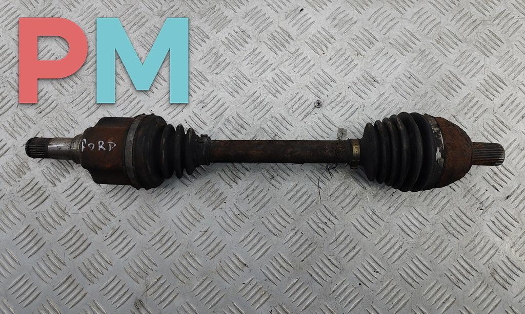 полуось передняя левая (приводной вал, ШРУС) Ford Mondeo 4 поколение 2009, 2.0 л., дизель, МКПП, серый, универсал, 7G913B437BC - фото №1