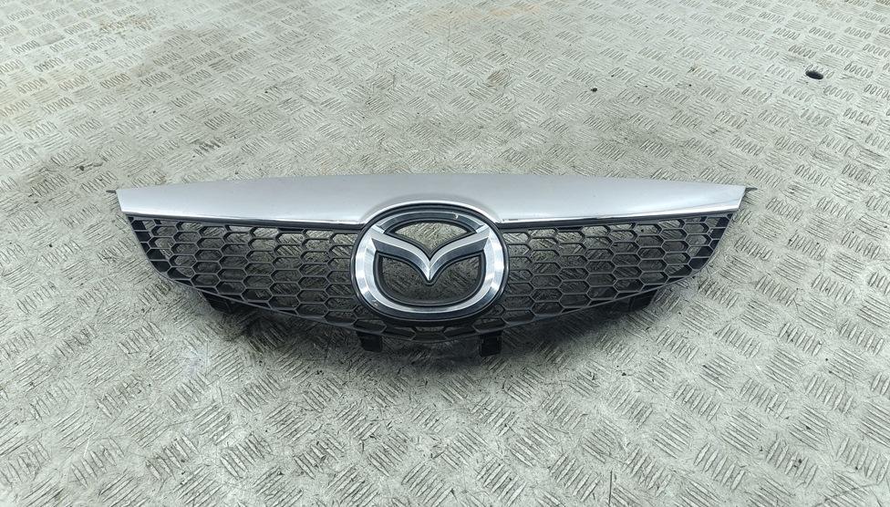 решетка радиатора Mazda 6 GG/GY 2006, чёрный, универсал, GR1L50712