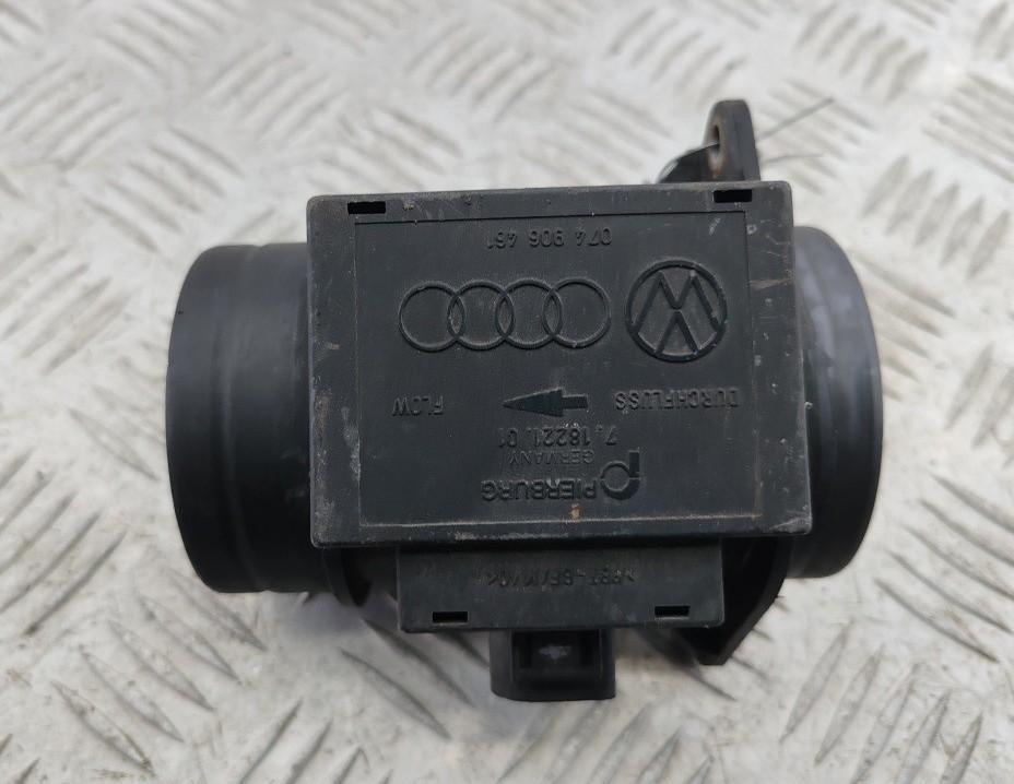 Расходомер (измеритель потока воздуха) Volkswagen Transporter T4 1997, 2.5 л., дизель, МКПП, зелёный, микроавтобус, 074906461