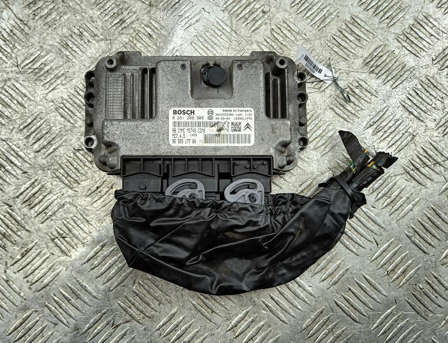 ЭБУ Citroen Xsara Picasso 2006, 1.6 л., бензин, МКПП, синий, минивэн, 9652552380, 0261208908, 9659317780