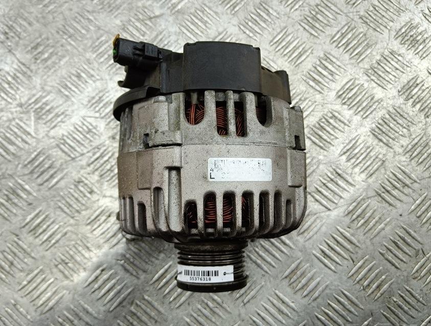 генератор Citroen C5 2005, 2.0 л., дизель, МКПП, чёрный, хетчбэк 5 дв.