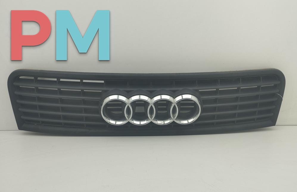 решетка радиатора Audi A4 B6 2002, чёрный, седан, 8E0853651F - фото №1