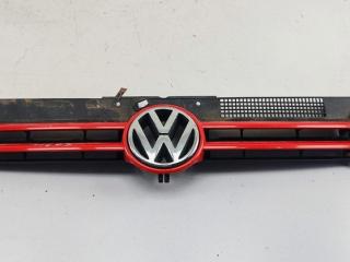 решетка радиатора Volkswagen Golf 4 поколение 1998, красный, хетчбэк 3 дв., 1J0853655D