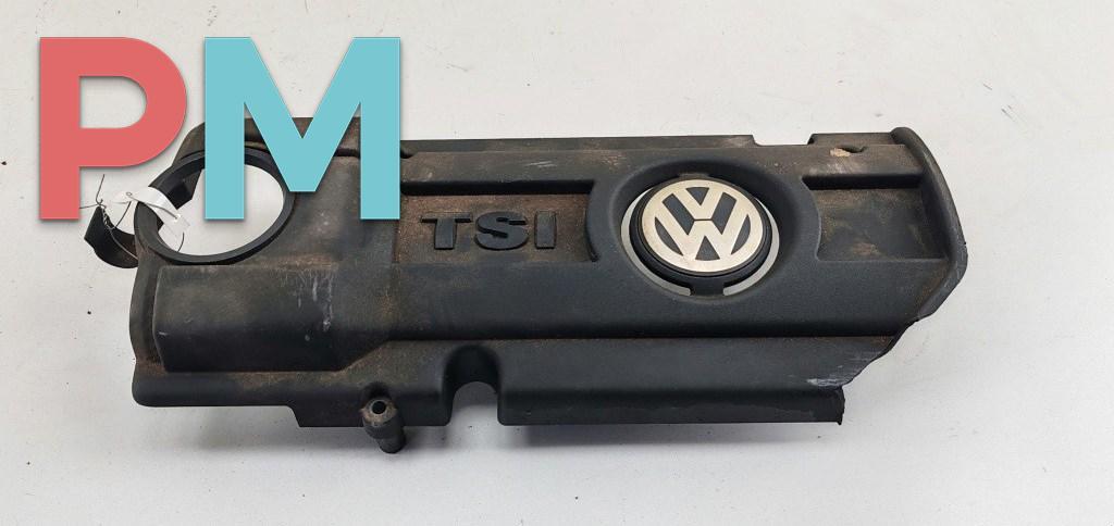 декоративная крышка двигателя Volkswagen Golf 6 поколение 2009, 1.4 л., бензин, АКПП, чёрный, хетчбэк 3 дв., 03C103925AM - фото №1