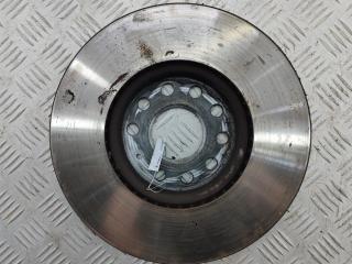 диск тормозной передний Volkswagen Golf 6 поколение 2010, 1.4 л., бензин, АКПП, серый, хетчбэк 5 дв.