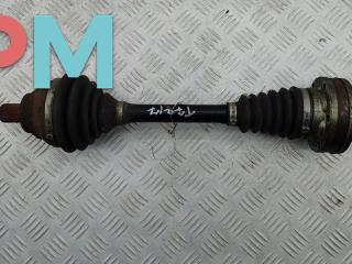 полуось передняя левая (приводной вал, ШРУС) Volkswagen Passat B6 2008, 2.0 л., дизель, МКПП, синий, универсал