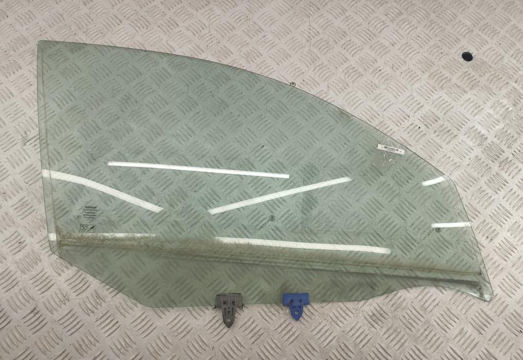 стекло двери передней правой Nissan Almera N16 2003, 1.5 л., бензин, МКПП, серый, хетчбэк 5 дв.