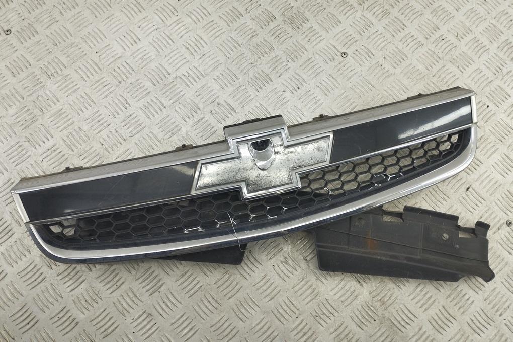 решетка радиатора Chevrolet Captiva 2010, чёрный, внедорожник 5 дв., 96442718