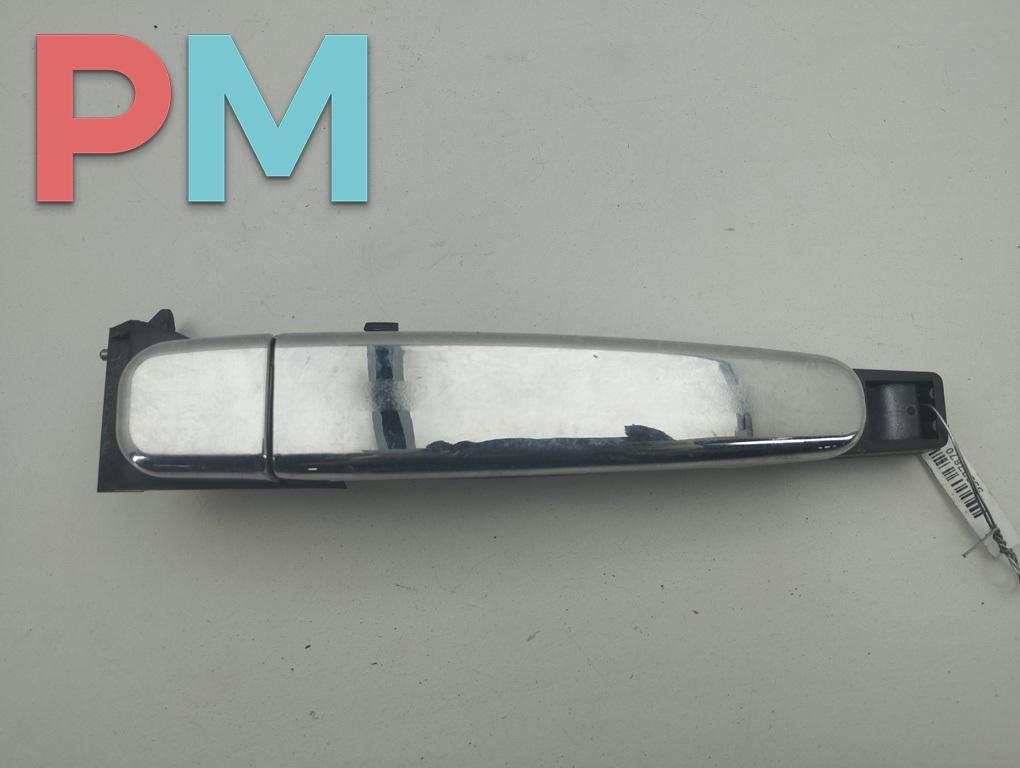 ручка наружная передняя правая Peugeot 307 1 поколение 2003, 1.6 л., бензин, АКПП, серый, универсал, 9636408880 - фото №1
