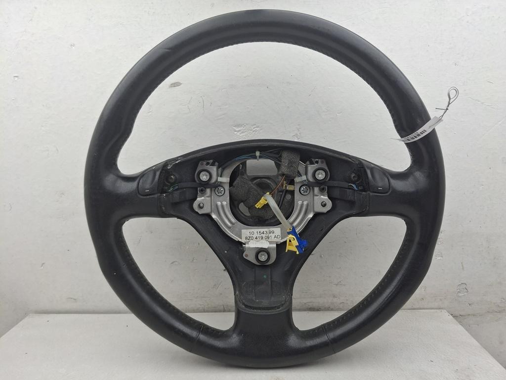 руль Audi A8 D2 2002, 4.2 л., бензин, АКПП, серый, седан, 8Z0419091AD