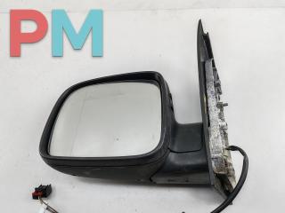 зеркало левое Volkswagen Caddy 3 поколение 2006, 1.9 л., дизель, МКПП, красный, фургон, 2K1857501AJ