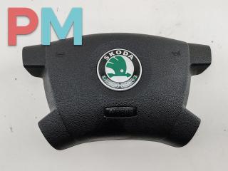 подушка безопасности водителя Skoda Fabia 1 поколение (6Y) 2003, 1.4 л., бензин, МКПП, синий, хетчбэк 5 дв.