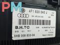 блок управления печки / климат-контроля Audi A6 4F/C6 2004, 2.4 л., бензин, МКПП, чёрный, седан, 4F1820043J - фото №3