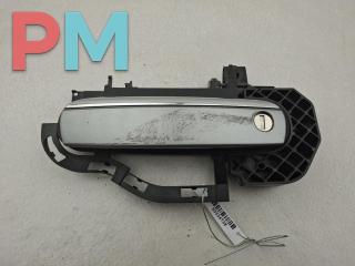 ручка наружная передняя левая Audi A6 4F/C6 2006, 3.2 л., бензин, АКПП, серый, седан