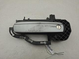ручка наружная передняя левая Audi A6 4F/C6 2006, 3.2 л., бензин, АКПП, серый, седан