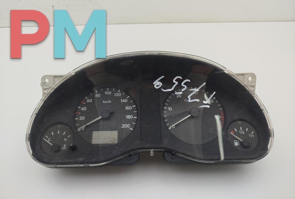 приборная панель Volkswagen Sharan 1 поколение 1999, 1.9 л., дизель, МКПП, красный, минивэн, 7M0920800S - фото №1