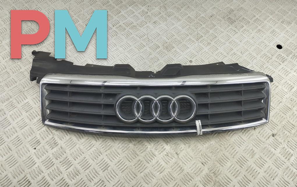 решетка радиатора Audi A8 D3/4E 2003, синий, седан - фото №1