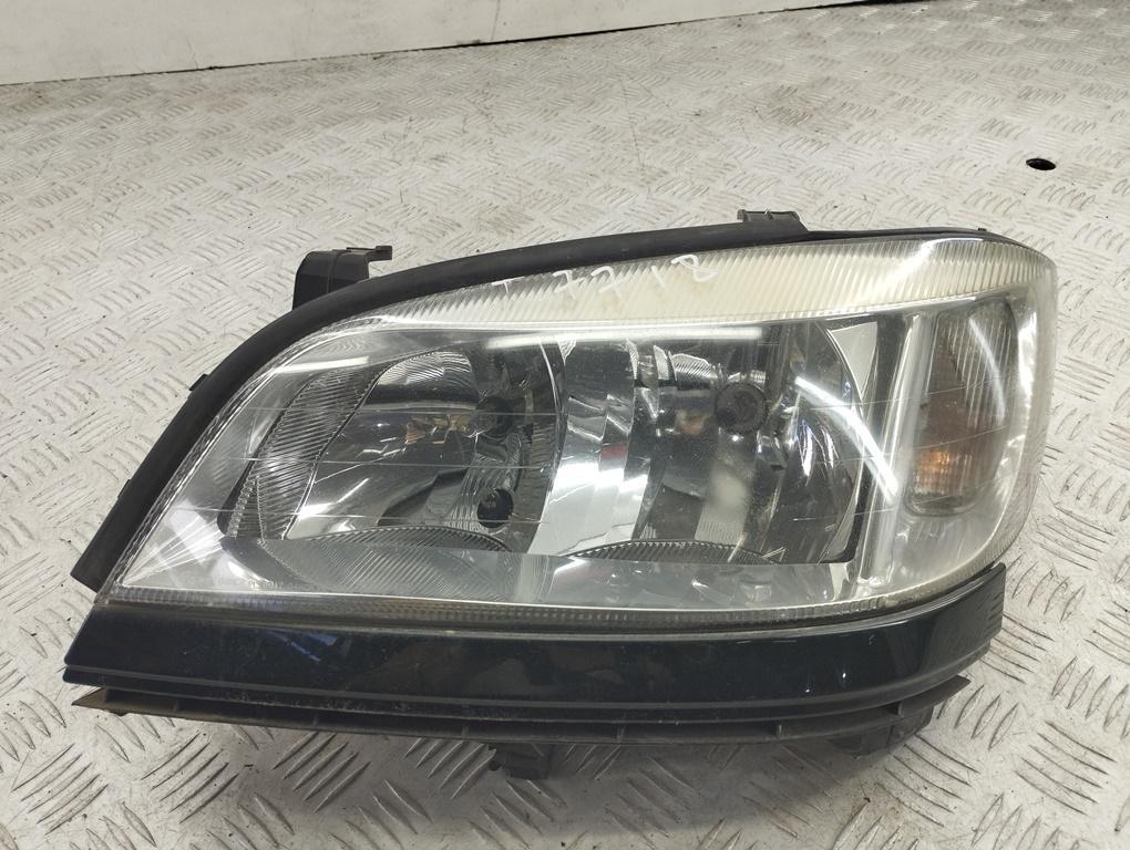 фара левая Opel Zafira A 2000, 2.2 л., бензин, МКПП, зелёный, минивэн, 90582021