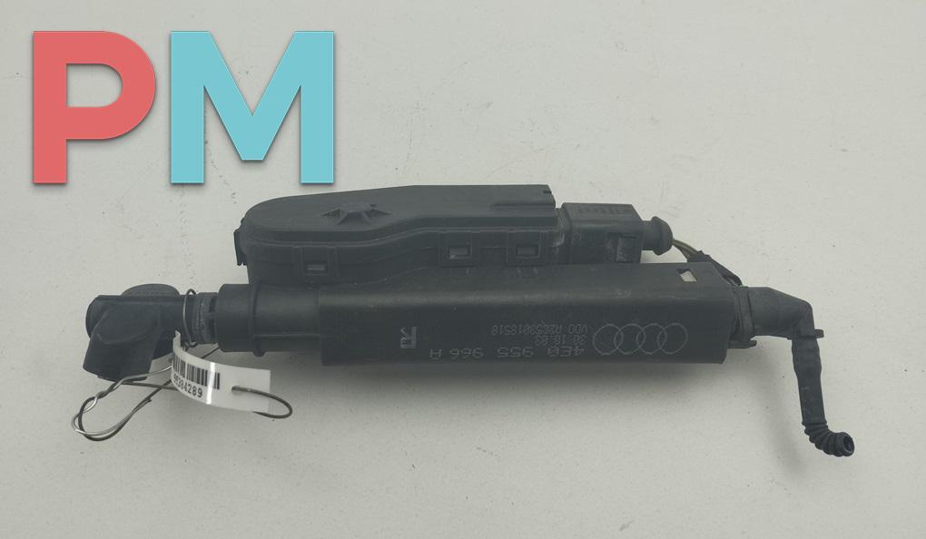 форсунка омывателя фары Audi A8 D3/4E 2003, 4.2 л., бензин, АКПП, синий, седан, 4E0955966A - фото №1