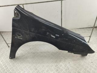 крыло переднее правое Citroen C5 2005, 2.0 л., дизель, МКПП, чёрный, хетчбэк 5 дв.