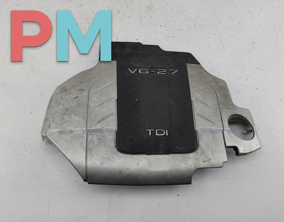 декоративная крышка двигателя Audi A6 4F/C6 2007, 2.7 л., дизель, АКПП, серый, универсал, 059103925AG - фото №1