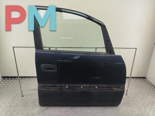дверь сдвижная Opel Zafira 1 поколение (A) 2002, синий, минивэн