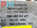 блок розжига ксенона Audi A6 4B/C5 [рестайлинг] 2004, 2.5 л., дизель, АКПП, чёрный, универсал, 4B0941471 - фото №3