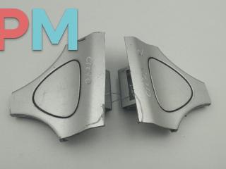 заглушка (решетка) в бампер Mercedes-Benz E-Класс W211/S211 2004, 3.2 л., дизель, АКПП, чёрный, седан