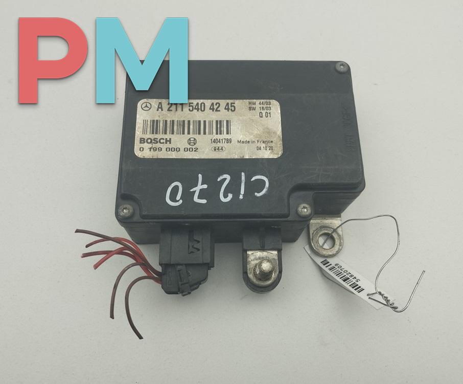 Блок управления аккумулятором Mercedes-Benz E-Класс W211/S211 2004, 3.2 л., дизель, АКПП, чёрный, седан, 2115404245 - фото №1