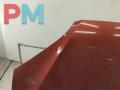 капот Ford Focus 2 поколение [рестайлинг] 2007, 1.6 л., дизель, МКПП, красный, универсал - фото №6