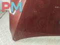 капот Ford Focus 2 поколение [рестайлинг] 2007, 1.6 л., дизель, МКПП, красный, универсал - фото №8