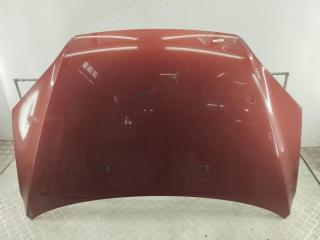 капот Ford Focus 2 поколение [рестайлинг] 2007, 1.6 л., дизель, МКПП, красный, универсал