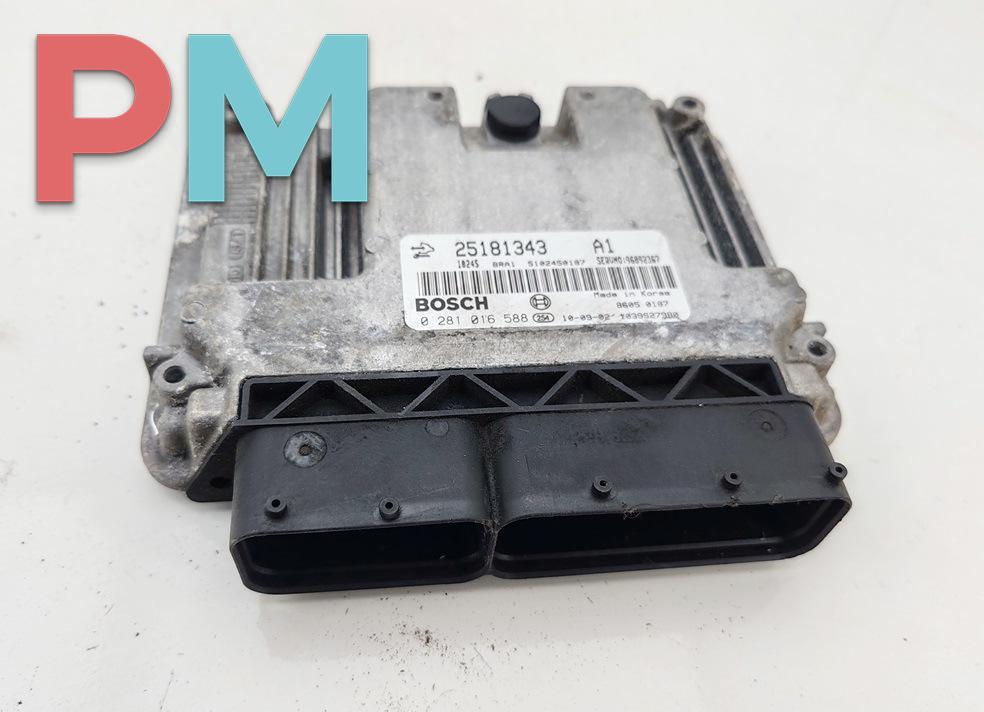 ЭБУ Chevrolet Captiva 1 поколение 2010, 2.0 л., дизель, МКПП, чёрный, внедорожник 5 дв., 25181343 - фото №1