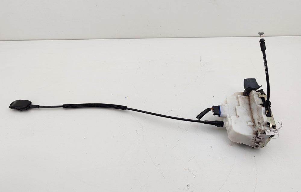 замок двери передней левой Nissan Primera P12 2006, 1.8 л., бензин, МКПП, чёрный, универсал