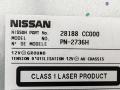 магнитола Nissan Murano Z50 2005, 3.5 л., бензин, АКПП, чёрный, внедорожник 5 дв., 28188CC000 - фото №3