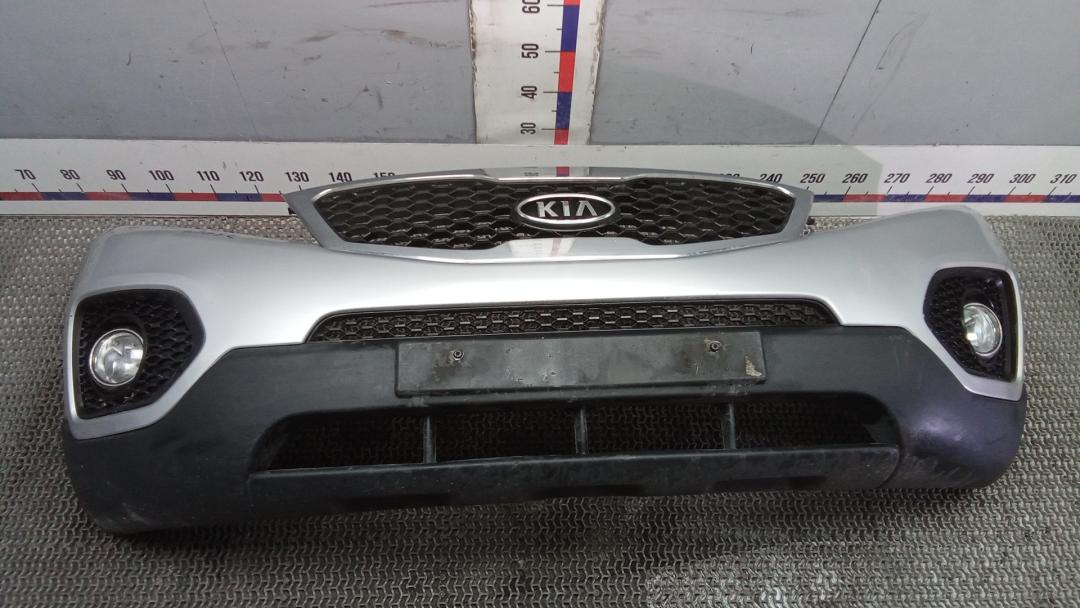 бампер передний Kia Sorento 2 поколение 2010, 2.2 л., дизель, АКПП, внедорожник 5 дв. - фото №1