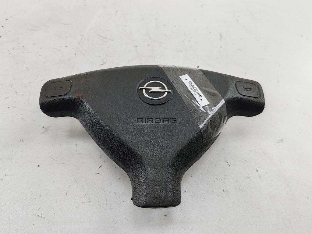 подушка безопасности водителя Opel Zafira A 2004, 2.2 л., бензин, АКПП, чёрный, минивэн, 90437285