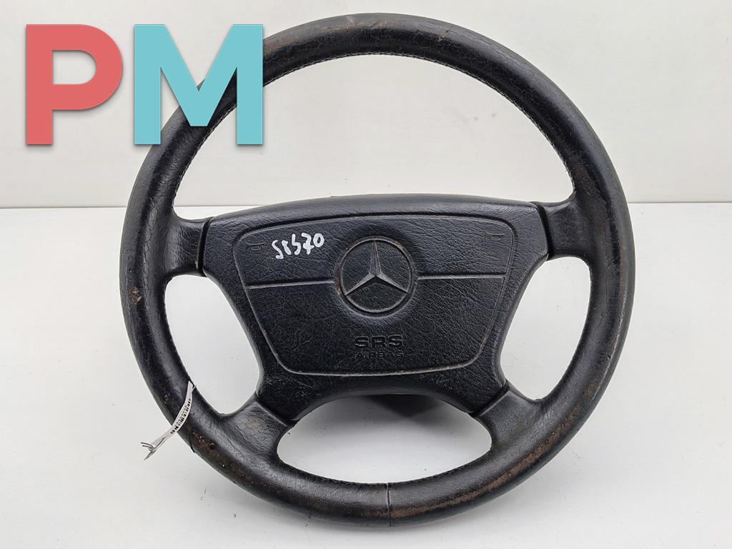 руль Mercedes-Benz E-Класс W210/S210 1998, 2.4 л., бензин, АКПП, серый, седан - фото №1