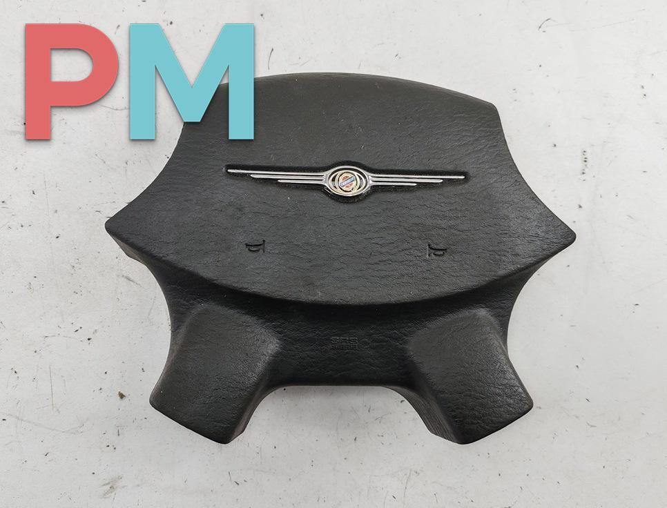 подушка безопасности водителя Chrysler Pacifica 1 поколение 2003, 3.5 л., бензин, АКПП, бежевый, внедорожник 5 дв., P0UB53XDVAD - фото №1