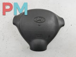 подушка безопасности водителя Hyundai Santa Fe 1 поколение (SM) 2003, 2.4 л., бензин, МКПП, серый, внедорожник 5 дв., 5205092