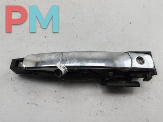 ручка наружная передняя левая Nissan Murano Z50 2005, 3.5 л., бензин, АКПП, чёрный, внедорожник 5 дв.