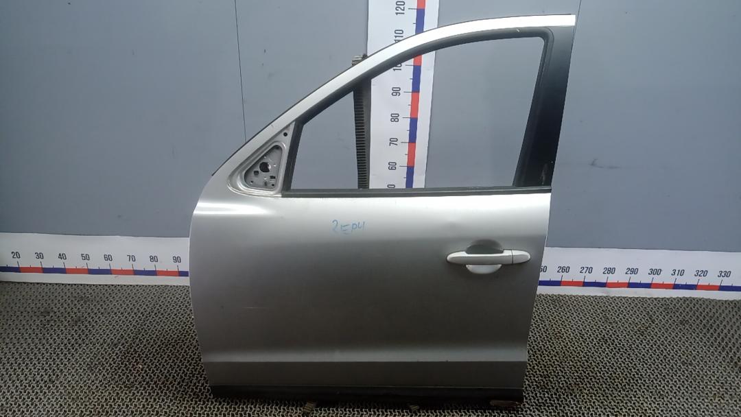 дверь передняя левая Hyundai Santa Fe 2 поколение (CM) 2007, 2.2 л., дизель, МКПП, внедорожник 5 дв., 760032B030 - фото №1