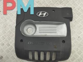 декоративная крышка двигателя Hyundai Santa Fe 1 поколение (SM) 2003, 2.4 л., бензин, МКПП, серый, внедорожник 5 дв., 2924038001