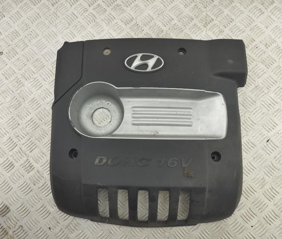 декоративная крышка двигателя Hyundai Santa Fe 2003, 2.4 л., бензин, МКПП, серый, внедорожник 5 дв., 2924038001