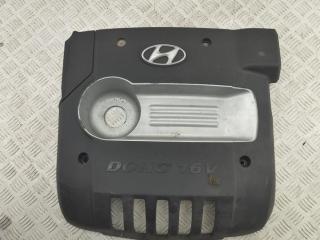 декоративная крышка двигателя Hyundai Santa Fe 1 поколение (SM) 2003, 2.4 л., бензин, МКПП, серый, внедорожник 5 дв., 2924038001
