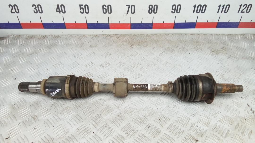 полуось передняя левая (приводной вал, ШРУС) Suzuki SX4 2 поколение 2014, 1.6 л., бензин, МКПП, хетчбэк 5 дв. - фото №1