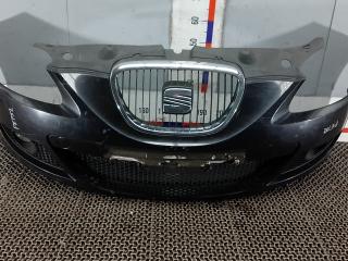 бампер передний SEAT Leon 2 поколение 2006, 1.9 л., дизель, МКПП, хетчбэк 5 дв.